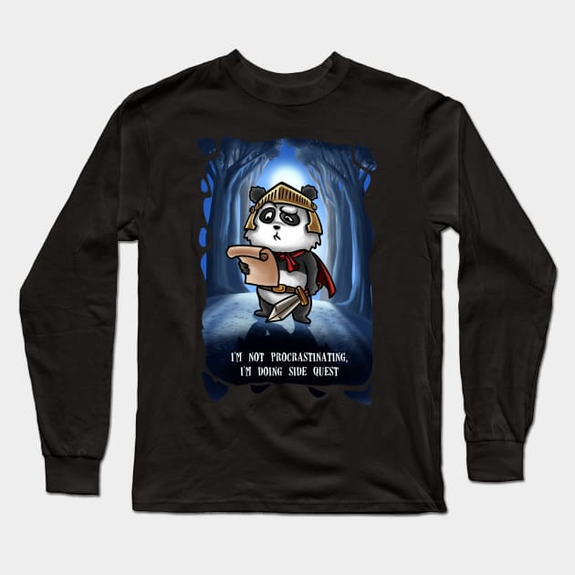 Side Quest Master: Leveling Up in Life's Adventures Long Sleeve T-Shirt by Holymayo Tee